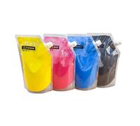 GSwReJ 4pcs Universal Compatible Toner Powder Set For MX Series Models CMYK 1000g