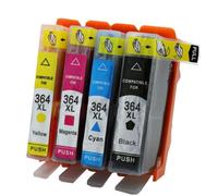 GSwReJ 4Pk 364 XL Compatible Ink Cartridge For Deskjet 3070A 3520 Printer Works With Photosmart 5510 5520 6510 6520 7510 7520 B290a Printers