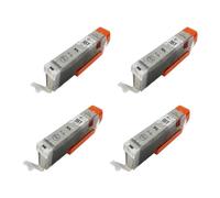 GSwReJ 4PK CLI-551 Grey Ink Cartridge Compatible With IP7250 MG5650 MX925 IX6850 MG5550 MG5450 MG6650 MX920 MG5400 MG6450 MG7500 MX725 IP7200 Printers