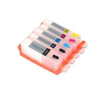 GSwReJ 5 Color Refill Ink Cartridge With ARC Chip Compatible With MG6870 MG5770 TS8070 TS6070 TS5070 Printers Works With PGI 770 CLI 771 Ink Models