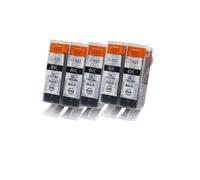 GSwReJ 5Pcs Compatible Ink Cartridge Replacement For Printers Using PGI 425 Black Works With IP4840 IP4940 MG5240 MG5140 MG5340 MX884 MX714 MX894 Models