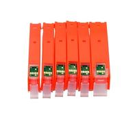GSwReJ 6 Color Refill Ink Cartridge Set With Auto Reset Chip Compatible With MG7720 TS9020 TS8020 Printers