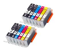 GSwReJ 6PCS Compatible Ink Cartridges For Printers PGI250 CLI251 For MG5420 MG5422 MG5520 MG6320 MG6420 MG7120(2Set 12PCS)