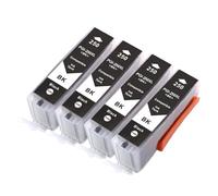 GSwReJ 6PCS Compatible Ink Cartridges For Printers PGI250 CLI251 For MG5420 MG5422 MG5520 MG6320 MG6420 MG7120(4PCS Black)