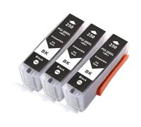 GSwReJ 6PCS Compatible Ink Cartridges For Printers PGI250 CLI251 For MG5420 MG5422 MG5520 MG6320 MG6420 MG7120(3PCS Black)