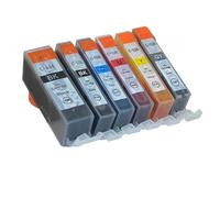 GSwReJ 6PCS PGI525 CLI526 Ink Cartridges Compatible With Select Inkjet Printers Including IP4850 MG5150 MG5250 MG5350 MG6150 MG6250 MX885 MX895 Models Works With PGI 525 Printheads