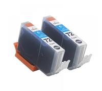 GSwReJ 72 PGI 72 PGI-72 PGI72 10Color Ink Cartridge Set Compatible With Pro 10 Pro-10 PRO-10S 10S Printers Alternative To Inkjet Printer Supplies(2PCS Cyan)