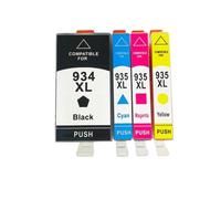 GSwReJ 8 Pack 934XL 935XL Compatible Ink Cartridges For Officejet Pro Printers 6230 6830 6835 6812 6815 6820(1set 4PK)