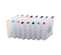 GSwReJ 8 Pack Refill Ink Cartridges With Auto Reset ARC Compatible With Photosmart Pro 38 B9180 B8850 B9100 B9180GP Printers