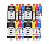 GSwReJ 8 Piece Compatible Ink Cartridge Set For Officejet 6000 6500 7000 7500 Printers Ink Replacement For 920 XL Series(4SET)