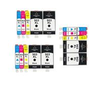 GSwReJ 903XL Ink Cartridge Compatible With OfficeJet Pro 6950 6960 6966 6968 6970 6971 6974 6975 6976 6978 6979(3 SET 15PC)