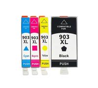 GSwReJ 903XL Ink Cartridge Compatible With OfficeJet Pro 6950 6960 6966 6968 6970 6971 6974 6975 6976 6978 6979(1 SET 4PC)
