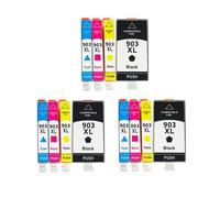 GSwReJ 903XL Ink Cartridge Compatible With OfficeJet Pro 6950 6960 6966 6968 6970 6971 6974 6975 6976 6978 6979(3 SET 12PC)