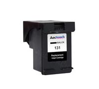 GSwReJ Aecteach 131 135 Compatible Ink Cartridge For Deskjet Printers Models 2710 7510 3050 5743 5940 5943 6843 2573 PSC1600 2350(1BK)