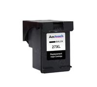 GSwReJ Aecteach Compatible 27XL 28XL Ink Cartridge Set For Deskjet Printers Models 3320 3325 3420 3535 3550 3650 3744(1BK)