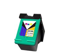 GSwReJ Alizeo 350XL 351XL Ink Cartridges Compatible With 350 351 For Use In Photosmart C4294 C4340 C4344 C4435 C4440 C4472 C4473 Printers(1 Color)