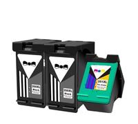 GSwReJ Alizeo 350XL 351XL Ink Cartridges Compatible With 350 351 For Use In Photosmart C4294 C4340 C4344 C4435 C4440 C4472 C4473 Printers(3 Pcs)