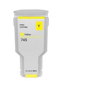 GSwReJ Aomya 745 XL Ink Cartridge Compatible With DesignJet Z2600 Z5600 Printers 300ml With Chip(YL)