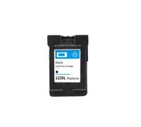GSwReJ ASW 123 Compatible Ink Cartridge For DeskJet 1110 1111 1112 2130 2132 2134 Officejet 3830 3831 3832 3834 Printers 123XL(1 Black)