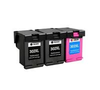 GSwReJ ASW 302XL Ink Cartridge Replacement For Officejet 5220 5230 5232 5252 5255 5258 5264 Compatible Cartridge(2BK 1C)