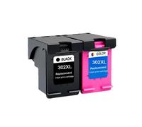 GSwReJ ASW 302XL Ink Cartridge Replacement For Officejet 5220 5230 5232 5252 5255 5258 5264 Compatible Cartridge(1BK 1C)