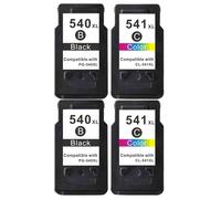 GSwReJ ASW 540XL 541XL Compatible Ink Cartridges For PG 540 CL 541 Compatible With MG3150 MG3550 MG4250 MG3250 MG3255 MG4150 Printers(2SET)