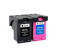 GSwReJ ASW Compatible Re-manufactured 901XL Black Ink Cartridge For Officejet 4500 Series J4500 J4540 J4550 J4580 J4640(1SET)