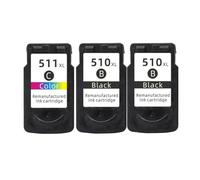 GSwReJ ASW Pg510 Cl511 Compatible Ink Cartridge Replacement For Pg-510 Cl-511 For MP250 MP280 IP2700 MP240 MP270 MP480 MX320(2BK 1C)