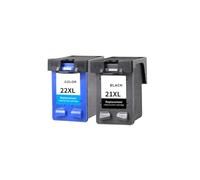 GSwReJ Capacity Compatible Ink Cartridges For 21 22 21XL 22XL Models F380 F2100 F2110 F2240 F2280 F2250 F4100 3915(1BK AND 1COLOR)