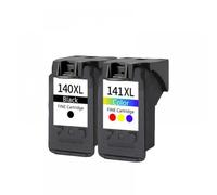 GSwReJ Compatible 140XL 141XL Ink Cartridges For PG140 CL141 Series Printers(1set)