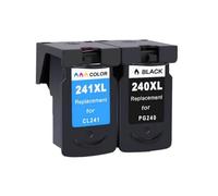 GSwReJ Compatible 2 Pack Ink Cartridge 240XL 240 For PG240 Black For MG4140 MX372 MX374