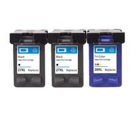 GSwReJ Compatible 27XL 28XL Refill Ink Cartridges For 27 28 XL 450 450CI 5550 3420 3520 3550 3650 3740 3845(2BK 1COLOR)