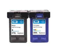 GSwReJ Compatible 27XL 28XL Refill Ink Cartridges For 27 28 XL 450 450CI 5550 3420 3520 3550 3650 3740 3845(1BK 1COLOR)