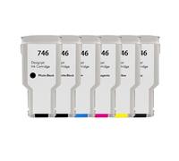GSwReJ Compatible 300ML Ink Cartridge For DesignJet Z6 And Z9 Printers With Stable Pigment Ink Chip(C)