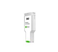 GSwReJ Compatible 300ML Ink Cartridge For DesignJet Z6 Z9 Models P2V84A P2V85A P2V86A P2V87A Suitable For 747 747XL Ink(747-Green)