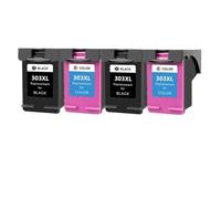 GSwReJ Compatible 303XL Ink Cartridge Replacement For 303 For Photo 6220 6230 6232 6234 7130 7134 7830 Printers(2bk 2color)