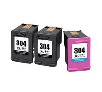 GSwReJ Compatible 304XL Ink Cartridge Replacement For Deskjet 2600 3700 5000 Series 2620 3720 3755 5010 5055 Printers(3pcs)