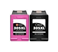 GSwReJ Compatible 305XL Ink Cartridge For 305 350 XL Pro Series 1210 2300 2720 2755 4100 6010 6420 Printer Replacement(2 PCS)