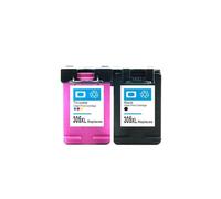 GSwReJ Compatible 305XL Ink Cartridge For DeskJet And Printers Including 2710 2720 4110 4120 4130 6010 6020 6030 6420(1BK AND 1COLOR)