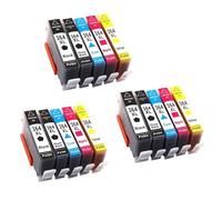 GSwReJ Compatible 364XL Ink Cartridge For 3070A 3520 3522 3524 And Officejet Printers 4620 4610 4622(6BK 3C 3Y 3M)
