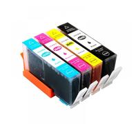 GSwReJ Compatible 364XL Ink Cartridge For 364 364 XL Works With DeskJet 3070A 3520 Photosmart 5510 5520 6510 6520 7510 Printers QSYRAINBOW(4pcs(no photo black))