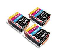 GSwReJ Compatible 364XL Ink Cartridge For 364 364 XL Works With DeskJet 3070A 3520 Photosmart 5510 5520 6510 6520 7510 Printers QSYRAINBOW(15pcs(no Photo bk))