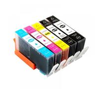 GSwReJ Compatible 364XL Ink Cartridge For 364 Series For DeskJet 3070A 3520 Photosmart 5510 5520 6510 6520 7510 Printers(5pcs (1set))