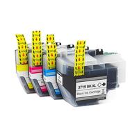 GSwReJ Compatible 4 Color LC3719 LC3719XL Ink Cartridge For MFC-J3530DW MFC-J2730DW MFC-J3930DW J2330DW Printers(1Set)