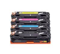 GSwReJ Compatible 4 Color Toner Cartridge Set For M282nw M283fdn M283fdw M283cdw M255dw M255nw W2210A 206a W2110A Color Printers(206A 1SET WITH CHIP)