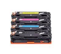 GSwReJ Compatible 4 Color Toner Cartridge Set For M282nw M283fdn M283fdw M283cdw M255dw M255nw W2210A 206a W2110A Color Printers(4COLOR 1SET NO CHIP)