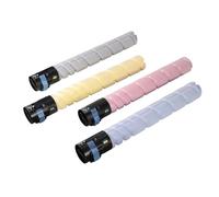 GSwReJ Compatible 4 Pack TN324 Toner Cartridges For C225 C258 C308 C368 Black 500g Cyan Magenta Yellow 400g