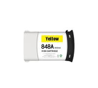 GSwReJ Compatible 400ML Ink Cartridge With Pigment Ink For PageWide XL 6000 XL 5100 Printers Stable Chip(848A-Y)