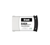 GSwReJ Compatible 400ML Ink Cartridge With Pigment Ink For PageWide XL 6000 XL 5100 Printers Stable Chip(848A-BK)