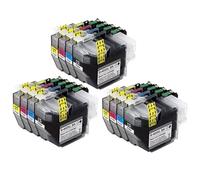 GSwReJ Compatible 402XL LC402 LC402XL Ink Cartridges Set For MFC Models J5340DW J6740DW J6540DW J6940DW(LC402XL-4Color 3set)